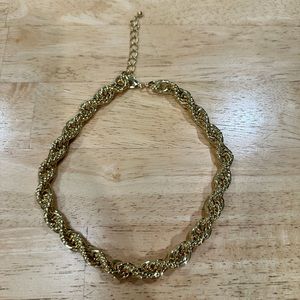Uncommon James chunky twisted rope choker necklace
